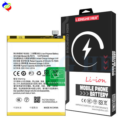4230mAh BLP673 AX5 AX7 A12E A12 A31-2020 A12-2020 Mobilfunkbatterie für OPPO A12