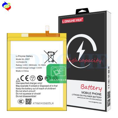 2800mAh BL-28BT WX4 pro Mobiltelefonbatterie für Tecno WX4 Batterie
