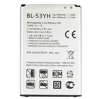 Original-Austauschbatterie BL-53YH für LG G3 VS985 F400 A und Kompatibilität garantiert