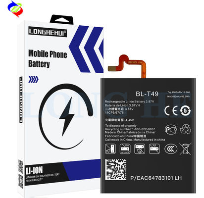 Double IC Protection BL-T49 Batterie für LG K61 K510 K51S 4000mAh Kapazität Original