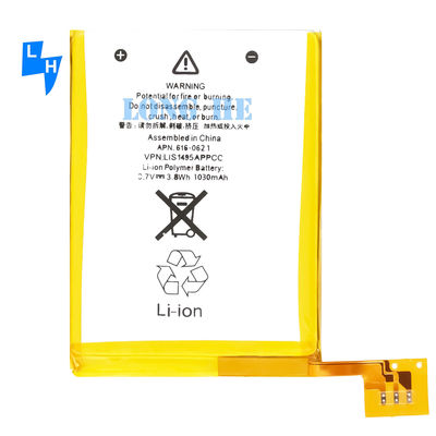 Aktualisieren Sie Ihren iPod Touch 5 mit 1030mAh 4,35V Ersatzbatterie 616-0621 LIS1495APPCC