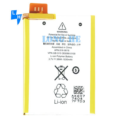 Akkucode GB-S10-265068-0100 A1421 1030mah 616-0619 Uhrenbatterie für den iPod Touch 5