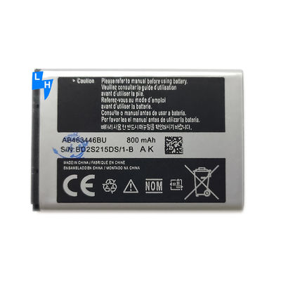 800 mAh wiederaufladbare Lithiumbatterie für Mobiltelefon