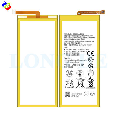 Aktien 2600mAh Batterie HB3447A9EBW für Huawei P8 steigern Sie die Leistung Ihres Telefons heute