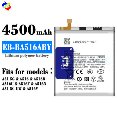 EB-BA516ABY Batterie für Samsung A51 5G A516 SM-A5160 Original Logo OEM 4500mAh Kapazität
