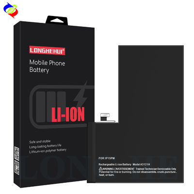 100% kompatibel Schwarz 4422mAh Ersatzbatterie für iPhone 15promax Telefonbatterien