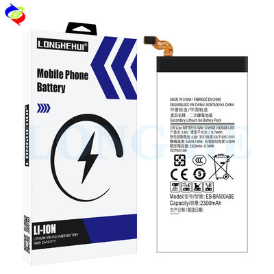 Aktienweiße Batterie EB-BA500ABE für Samsung Galaxy A5 A500 2015 A500FU 2300mAh 3.8V
