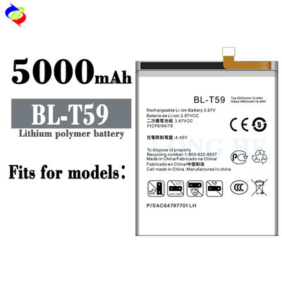 Ori 1 1 Batteriezelle Direktversorgung Wiederaufladbar 4000mAh BL-T59 F100 Batterie für LG Mobiltelefon
