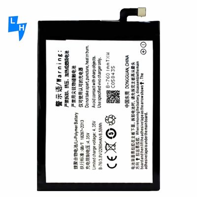 2260mAh Kapazität OEM B-76 Y927 Y627 Y27L Lithium-Ionen Polyer Batterie für Vivo Y27 Original