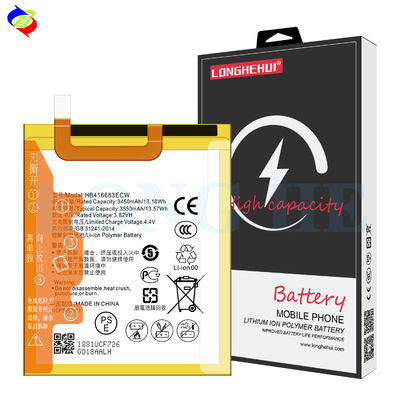 Doppel-IC-Schutz HB416683ECW Batterie für Huawei Nexus 6P H1511 H1512 Mobiltelefon