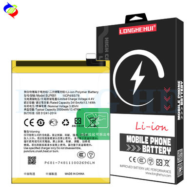 3500mAh BLP681 Li-ion-Batterie für OPPO R17 F9 4 64 Version Mobiltelefon eingebaute Batterie