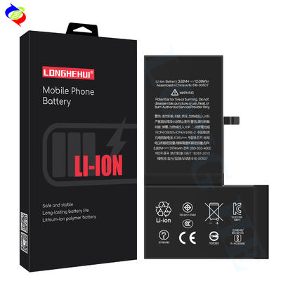Lithium-Ionen-Polymer-Batterie für Mobiltelefone für iPhone Xs Max 100% kompatibel und stabil