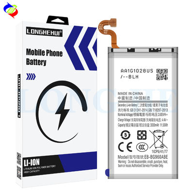 Ori 1 1 3000mAh wiederaufladbare Li-Ionen-Handybatterie für Samsung Galaxy S9 EB-BG960ABE
