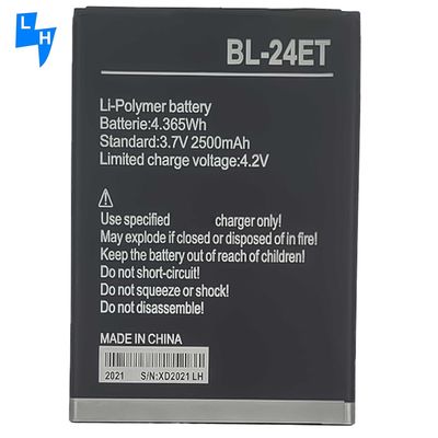 Doppel-IC-Schutz BL-24ET 2500mAh B1F-Batterie für den Schutz von Mobiltelefonen