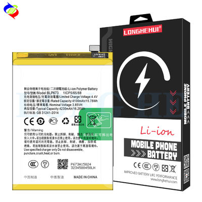OEM/ODM Akzeptiert 4230mAh wiederaufladbare Batterien BLP673 für Oppo A5 A7 A3S A5S A8 AXS AX7 A7N