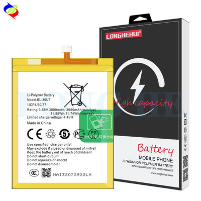 Tecno CA6 CM 3.85V Telefon BL-30UT Batterie 3050mAh Wiederaufladbare Batterien mit Codierung