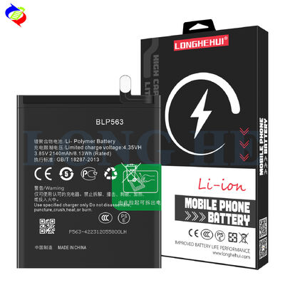 Schwarze Lithium-Ionen-Polymer-Batterie BLP563 478mAh 3.85V für OPPO Find5 mini R827 R850 wiederaufladbar