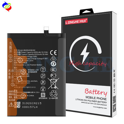 Dual IC Schutz 5000mAh 4,35V Lithium-Ionen-Polymer-Batterie HB496493EGW für Huawei Mobiltelefone