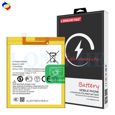 Aktien AX8 und AX7 BL-35AT 3550mAh Mobilfunkbatterie für Tecno Phantom 8 garantiert