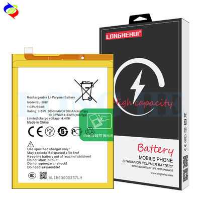 BL-36BT 3650mAh digitale Batterien für Mobiltelefone der Marke Tecno CF7/8 CA7/8 Camon11/11PRO/X/i