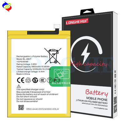 Doppel-IC-Schutz 5000 mAh Batterie für Tecno Spark 6 BL-49HT Langlebig und sicher