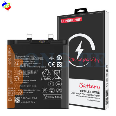 AAA 4400mAh Ersatzbatterie für HUAWEI Mate 40 Pro HB576675EEW Telefonbatterien