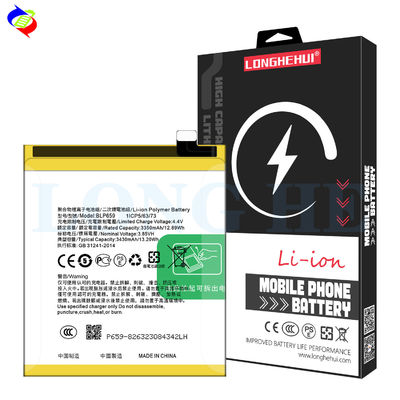 ODM/OEM BLP659 3430MAH Li-Ionen Polyer Akku für Oppo R15 Pro