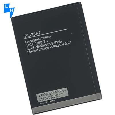 BL-25FT 2500mAh Mobilfunkbatterie für Tecno W3 LTE Langlebig und langlebig
