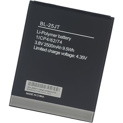 Aufladbare BL-25JT WX3 Batterie 2500mAh Mobiltelefonbatterie für Tecno WX3 Aufladbare