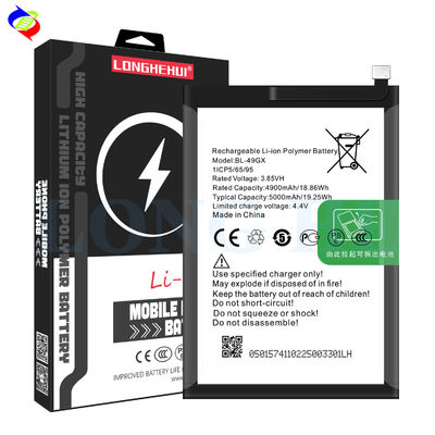 5000mAh BL-49GX X690 X657 Smart 5 Handy Batterie für Infinix Note 7 Schwarz Farbe