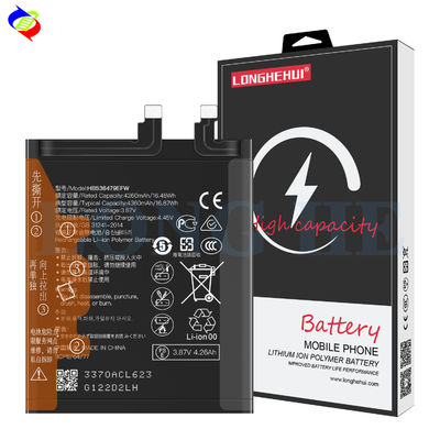 Black HB536479EFW Wiederaufladbare Handybatterie für Huawei P50 Pro 3,87V 4360mAh