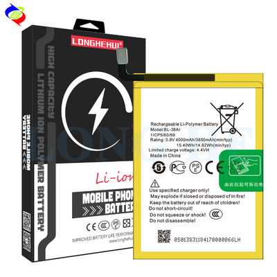 Doppel-IC-Schutz 3850mAh Batterie für itel P32 P13 P31 P33 BL-38AI Anpassbar