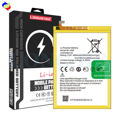 BL-49DI 5000mAh wiederaufladbare Batterie für itel P51 Hochkapazität Lithium-Ionen-Technologie