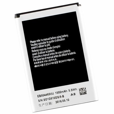 Wiederaufladbare Li-Ion-Batterie 1500mAh 3,85V für den Samsung I5700 I5800 I8700 S8530 EB504465VA