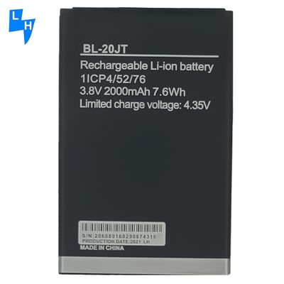 Original und kompatible Batterie für Tecno F2 BL-20JT F1 mit Doppel-IC-Schutz