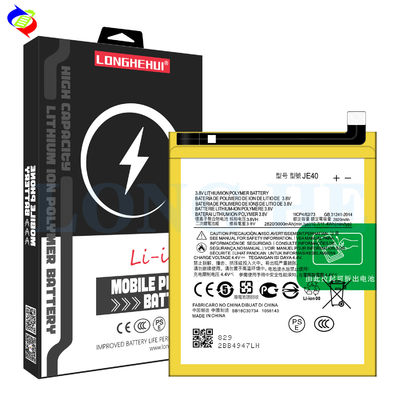 Weiße 3000mAh Mobiltelefonbatterie JE40 für MOTO G7 P30 Play G7 Play XT1952 hohe Kapazität