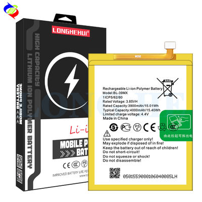 Aufladbare BL-40FX 4000mAh X602 X574 Mobiltelefonbatterie für Infinix Zero 4 Plus