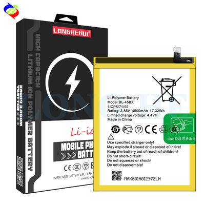 Lithium-Polymer-Batterie mit einer Kapazität von 4500 mAh für Infinix BL-45BX 3.58V austauschbares Laden