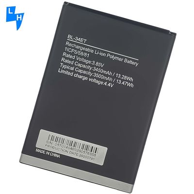 Tecno POP 3 BB2 Mobiltelefon BL-34ET Original Lithium-Ionen-Polyer wiederaufladbare Batterie