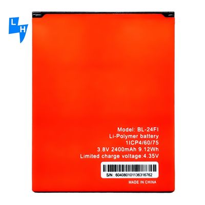 2400mAh Kapazität Black Itel 24Fi S12 A22 Pro BL-24Fi Mobilbatterie für Ihre Anforderungen