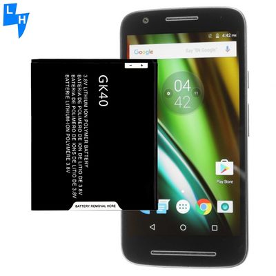 Hochkapazitäts 2800mAh GK40 Batterie für Motorola G4 Play G4 XT1607 XT1609 XT1600 in schwarz