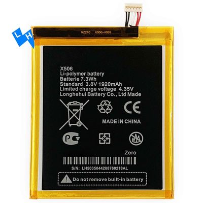 Wiederaufladbare 1920mAh X506 Mobilfunkbatterie für Infinix Zero Wiederaufladbare Batterien