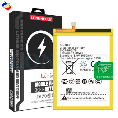 BL-30iX Ersatz-Handybatterien für Infinix X552 Zero 3 3,8V 3090mAh