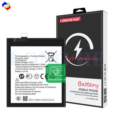 Tecno Phantom X AC8 BL-46AT Batterie Mobiltelefon OEM ODM Wiederaufladbare Lithiumpolymer