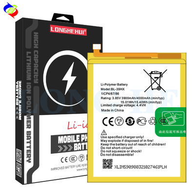 BL-39HX 4000mAh Hot 6 Mobilfunkbatterie für Infinix X606 wiederaufladbare Batterien