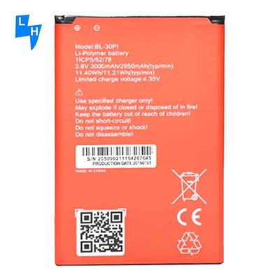 BL-30PI 3000mAh OEM Li-Ionen-Handybatterie für Itel 1408 Batteira