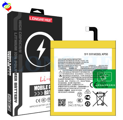 KP50 Lithium-Ionen-Polymer-Handybatterie für Motorola One ZOOM Weiß und Lager