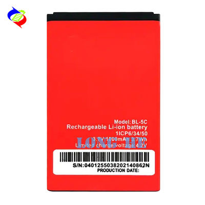 BL-5C 1000mAh Batterie mit Dual IC Schutz und fortschrittliche Lithium-Polymer-Technologie