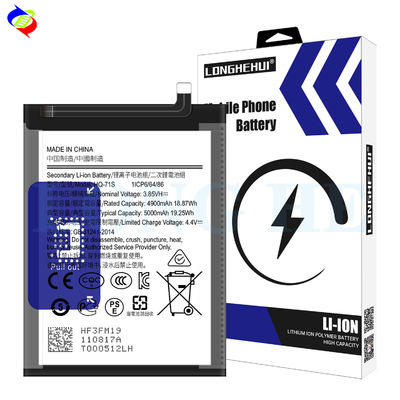 5000mAh Wiederaufladbare OEM HQ-71S Mobiltelefonbatterie für Samsung Galaxy M11 SM-M115