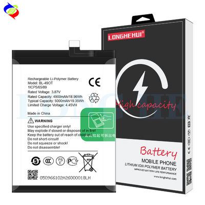 Wiederaufladbare 5000mAh-Batterie für das Mobiltelefon BL-49OT